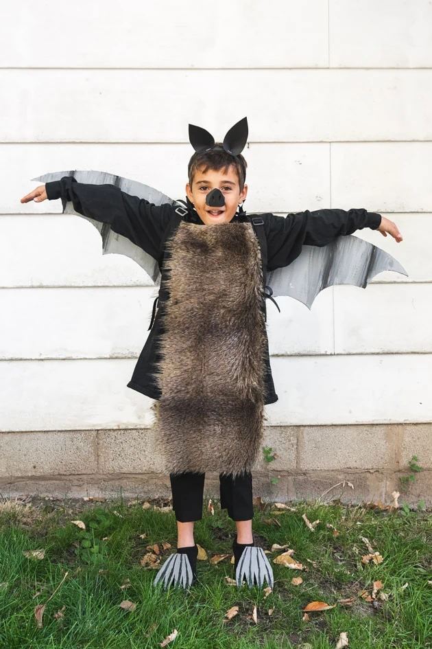 diy bat costume