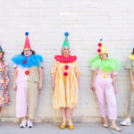 Vintage Circus Clowns Lars Team Halloween Costumes (2 of 21)