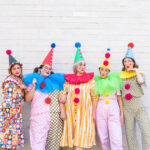 Vintage Circus Clowns Lars Team Halloween Costumes (5 of 21)