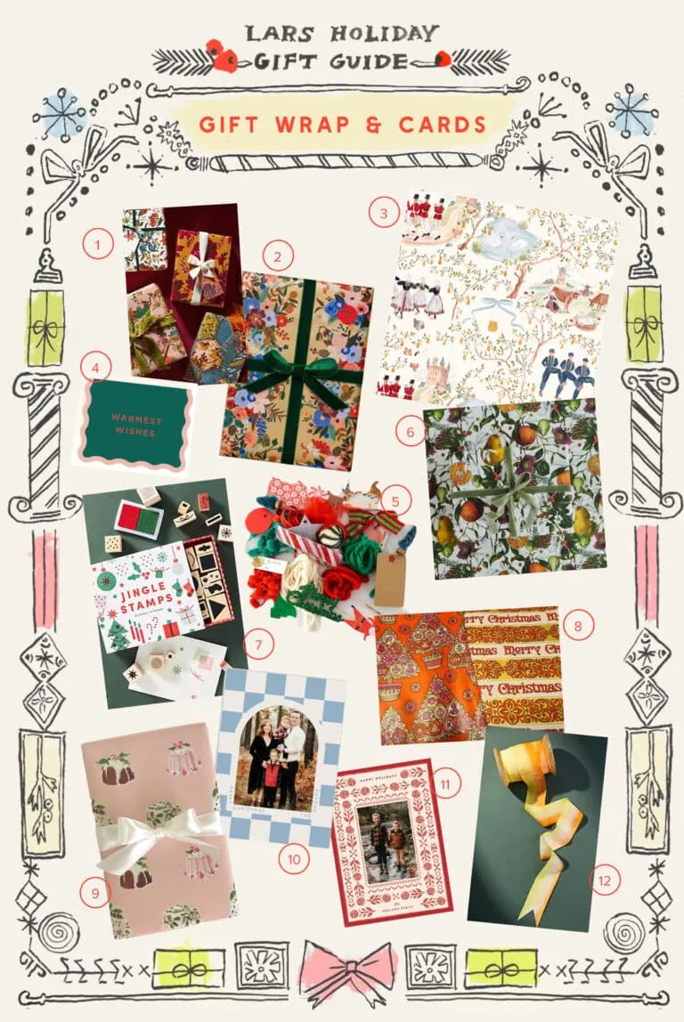 christmas gift wrap and cards