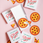 printable valentine pizza box