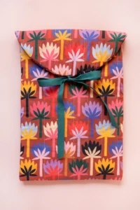 Baggu pattern laptop cover case