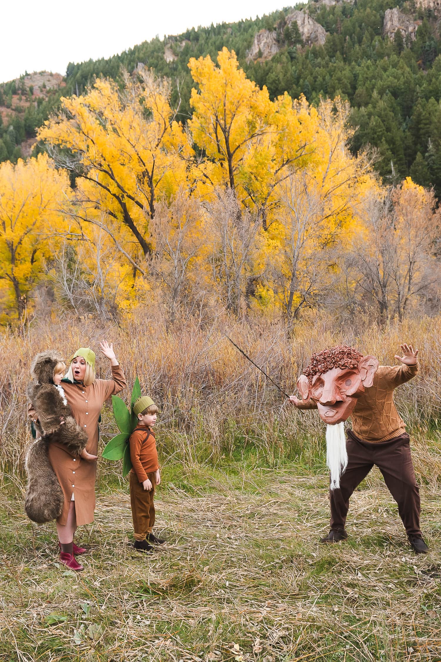 Woody, Hazel, and Little Pip Household Costume | Digital Noch Digital Noch