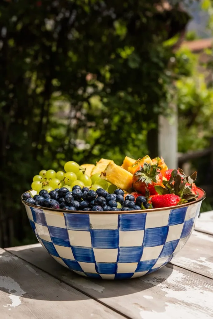 fruit in a bowl