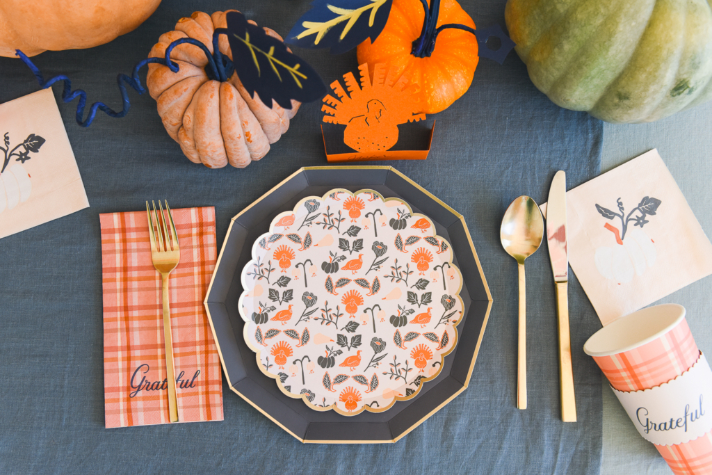 Thanksgiving paper goods from Bonjour Fete