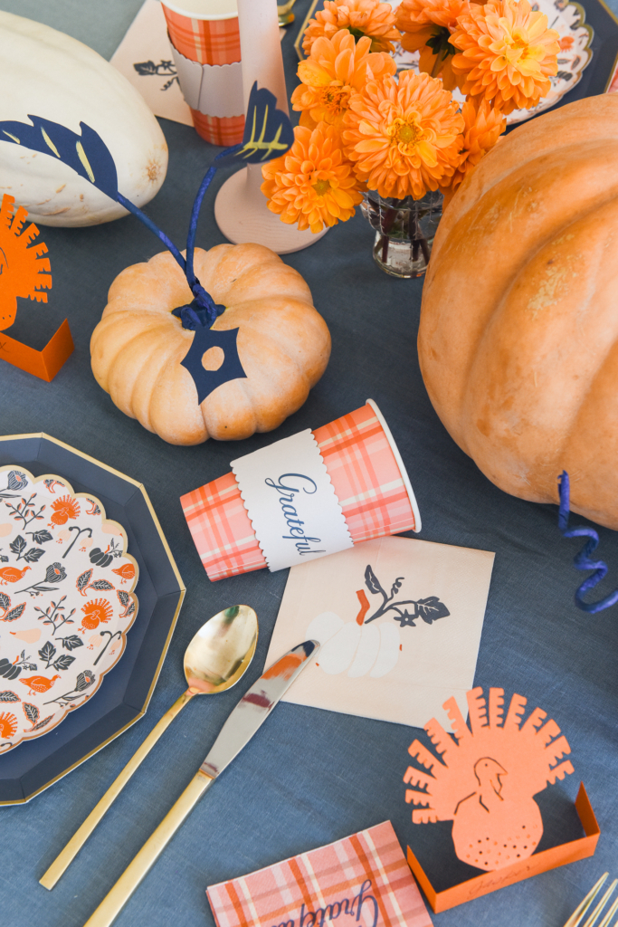 Thanksgiving paper goods from Bonjour Fete