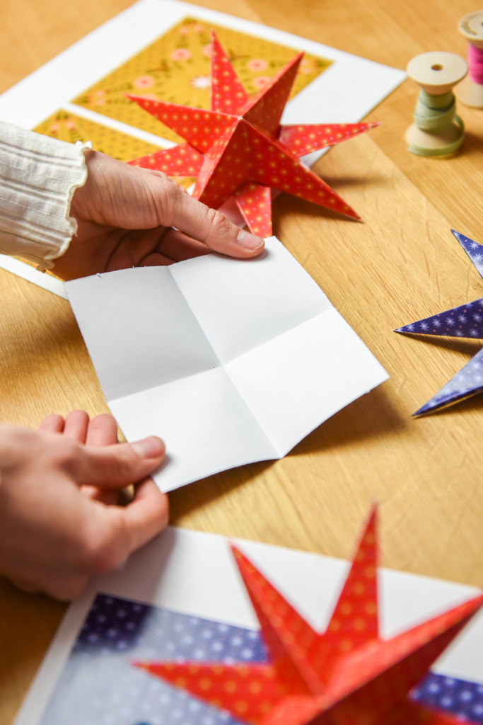 Christmas Paper Origami Stars