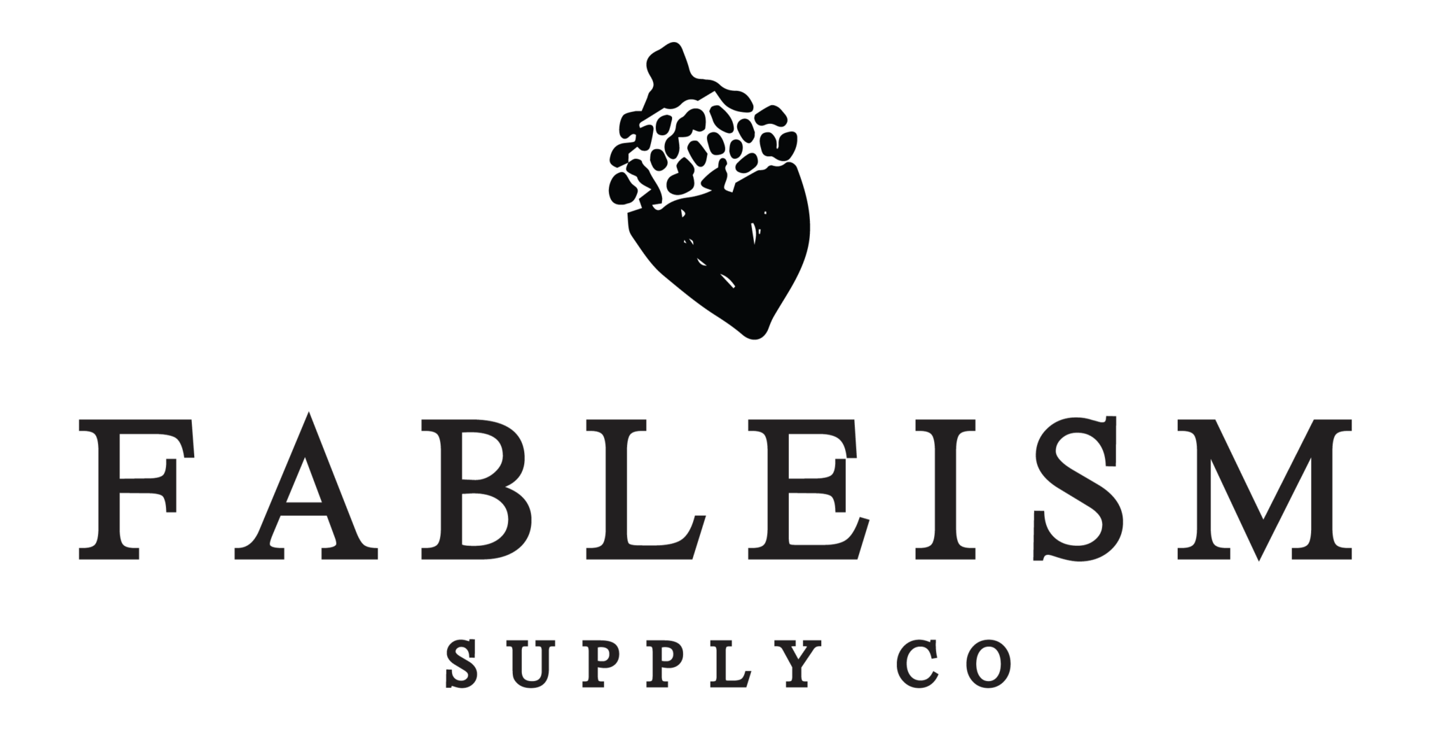 black-acorn-fableism-stacked-logo - The House That Lars Built