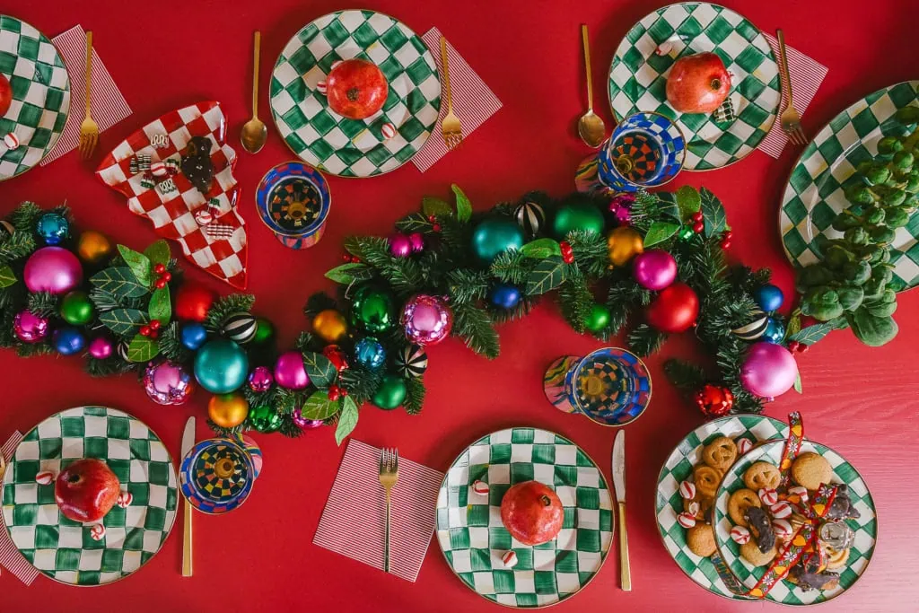 MacKenzie-Childs tablescape