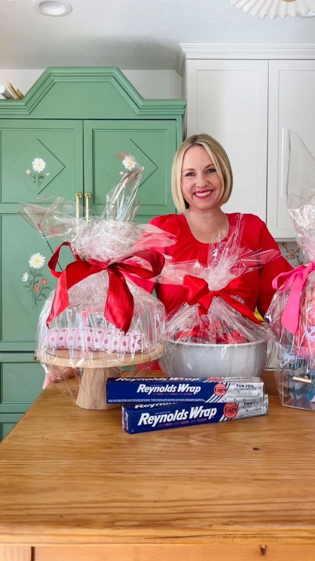 I honestly can’t get over the fact that we got to create a Reynolds Wrap® Fun Foil Holiday Pattern with @ReynoldsBrands #ReynoldsPartner. And one that is so much fun and festive?! Someone hand over the eggnog! I’m loving seeing just how much I can use it this season and turns out, it can be used for so much. I even love gifting it to people–it’s THAT good! It’s available on Amazon and Walmart.com starting October 22nd for a limited time only so stock up while you can!