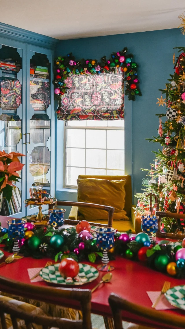 ✨ Cozy, colorful, and full of holiday magic… my living room is officially in full festive swing! 🎄 This year, I styled around the @MacKenzieChilds Emerald Check collection and I’m obsessed with how it anchors all the patterns, textures, and jewel-toned holiday vibes. From the mantel to the coffee table, a little boldness + a lot of cozy = maximalist Christmas done right. Read about how to do a full maximalist holiday on the blog today! Comment SHOP below to receive a DM with the link to this post on my LTK ⬇ https://liketk.it/5DPTR And don’t forget to use my code HOUSELARSBUILT20 for 20% off! 💚✨ #MCpartner #ad