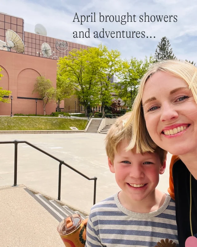April, you were a good one 💛

A little bit of chaos, a lot of boy energy, and the kind of moments I wish I could bottle up forever—muddy shoes, late-night chats, spontaneous adventures, and the in-between magic I never want to forget.

Raising these boys is loud and wild and stretching me in all the best ways. Feeling really grateful for this life.

A few notes: 

* There’s an awesome new vintage shop called @flashback.society in Orem that has the best collection of used cowboy boots!
* Thank you to @lovepipsticks for gifting my boys the most incredible box of stickers. They’ve been fixated for weeks now! 
* Thank you to everyone who came to the studio sale! Loved meeting you! 
* Brand new pizza place in Utah City called @finipizza . Get the white pizza and lemon gelato. So good!