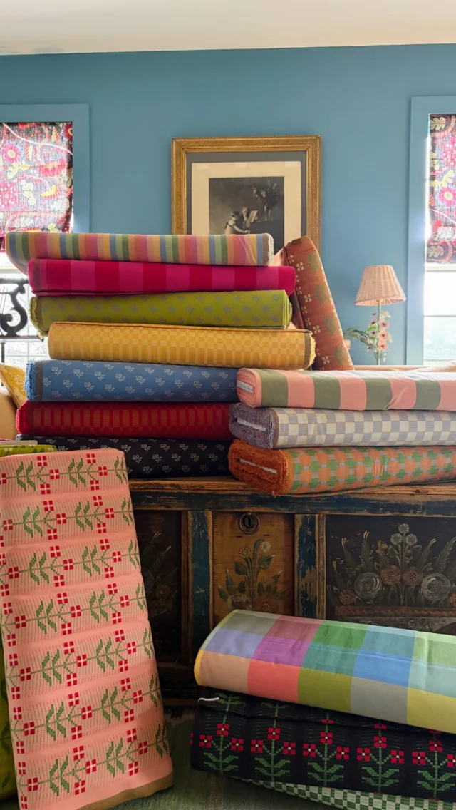 I genuinely overwhelmed by our new collection with @fableism. I could cry it makes me so happy! I shared every single fabric in this unboxing. Which one are you looking forward to most? Collection out in January, pre-orders available now!